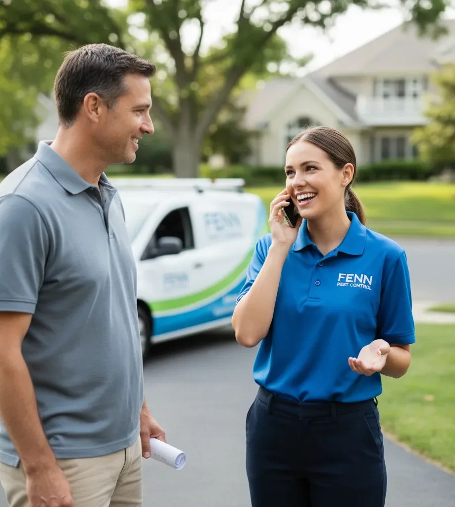 Fenn Pest Control customer support in Barnesville